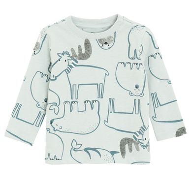 Cool Club, Bluzka chłopięca z długim rękawem, niebieska