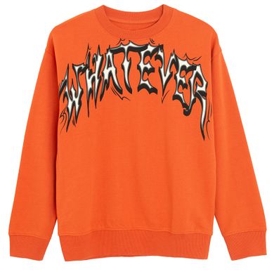 Cool Club, Bluzka chłopięca z długim rękawem, pomarańczowa