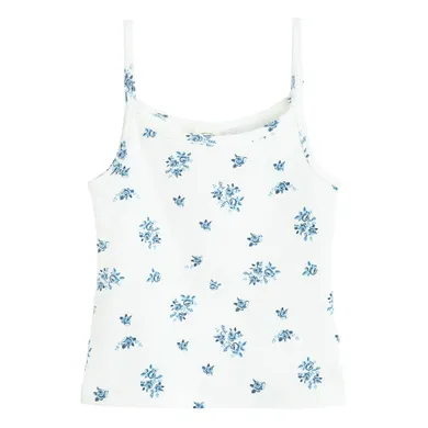 Cool Club, Bluzka dziewczęca na ramiączka, biała