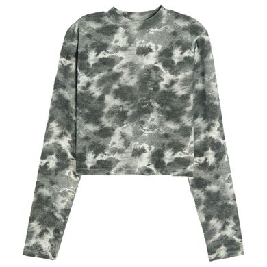 Cool Club, Bluzka dziewczęca z długim rękawem, crop top, mix