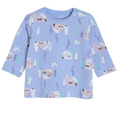 Cool Club, Bluzka dziewczęca z długim rękawem, fioletowa