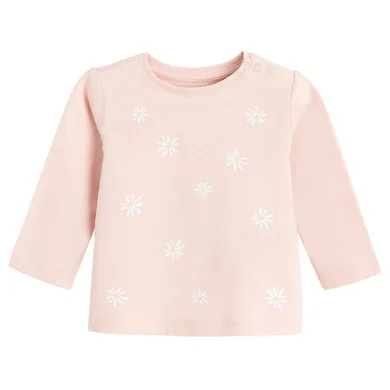 Cool Club, Bluzka dziewczęca z długim rękawem, różowa