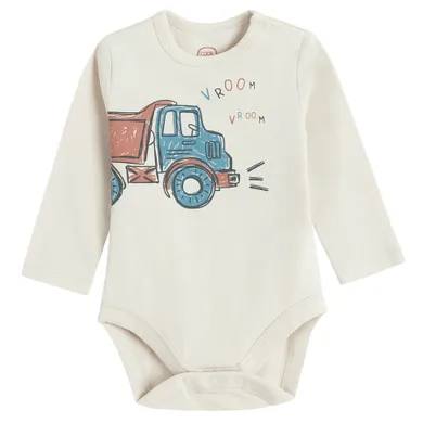 Cool Club, Body chłopięce z długim rękawem, beżowe