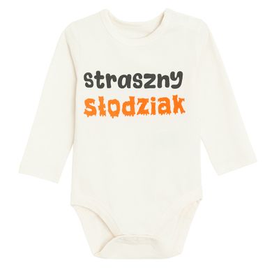 Cool Club, Body chłopięce z długim rękawem, białe