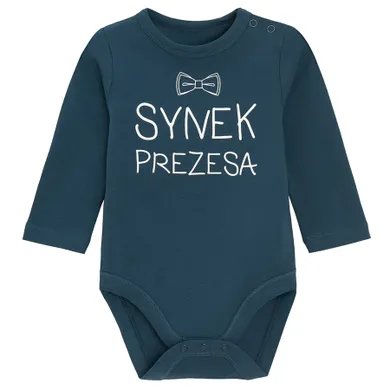 Cool Club, Body chłopięce z długim rękawem, niebieskie