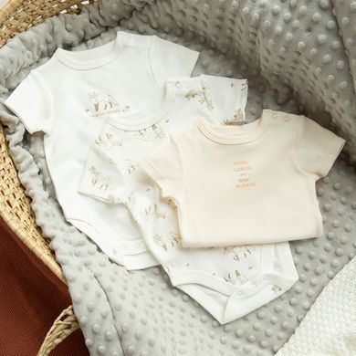 Cool Club, Body chłopięce z krótkim rękawem, mix, zestaw, 3 szt.