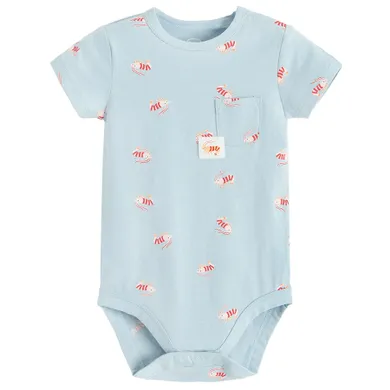 Cool Club, Body chłopięce z krótkim rękawem, niebieskie