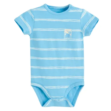 Cool Club, Body chłopięce z krótkim rękawem, niebieskie