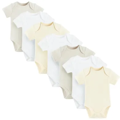 Cool Club, Body dziecięce z krótkim rękawem, mix, zestaw, 7 szt.