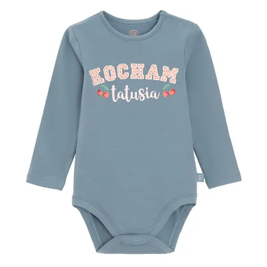 Cool Club, Body dziewczęce z długim rękawem, niebieskie