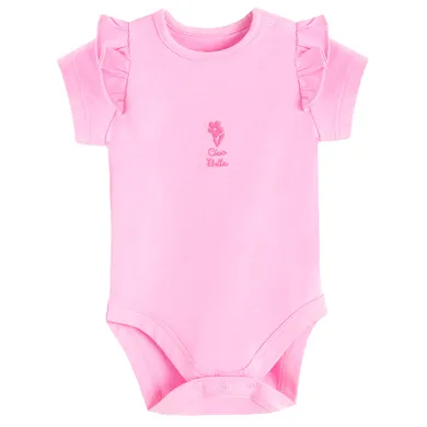 Cool Club, Body dziewczęce z krótkim rękawem, różowe