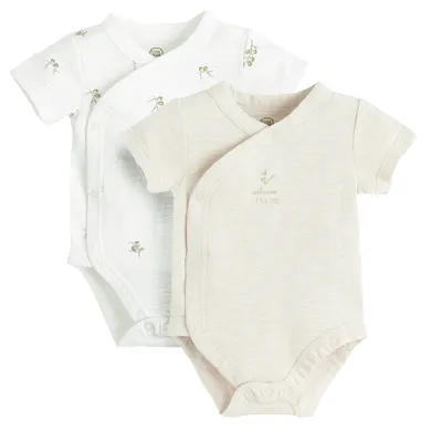 Cool Club, Body niemowlęce z krótkim rękawem, mix, zestaw, 2 szt.