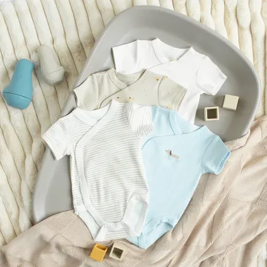 Cool Club, Body niemowlęce z krótkim rękawem, mix, zestaw, 4 szt.