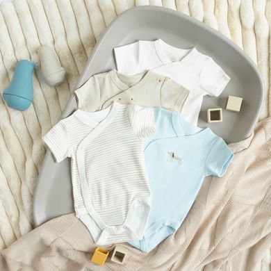 Cool Club, Body niemowlęce z krótkim rękawem, mix, zestaw, 4 szt.