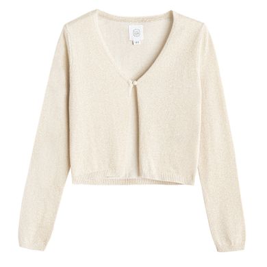 Cool Club, Bolerko dziewczęce, ecru