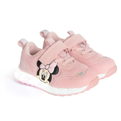Cool Club, Buty sportowe dziewczęce, różowe, świecąca podeszwa, Myszka Minnie