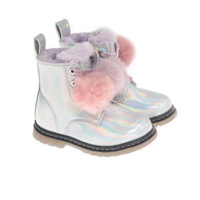 Cool Club, Buty zimowe dziewczęce, mix, holograficzne, ocieplane