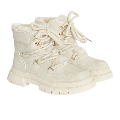Cool Club, Buty zimowe dziewczęce, ocieplane, beżowe