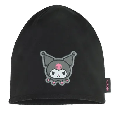 Cool Club, Czapka dziewczęca, czarna, Kuromi