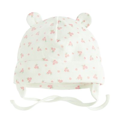 Cool Club, Czapka dziewczęca, wiązana, biała