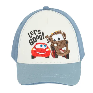 Cool Club, Czapka z daszkiem chłopięca, niebieska, Auta