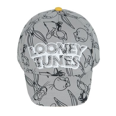 Cool Club, Czapka z daszkiem chłopięca, szara, Looney Tunes