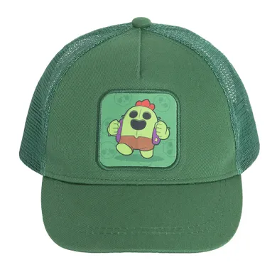 Cool Club, Czapka z daszkiem chłopięca, zielona, Brawl Stars