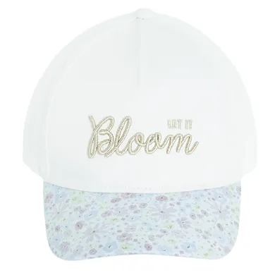 Cool Club, Czapka z daszkiem dziewczęca, biała