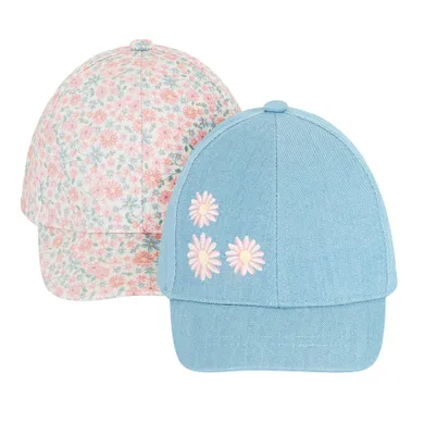 Cool Club, Czapka z daszkiem dziewczęca, mix, zestaw, 2 szt.