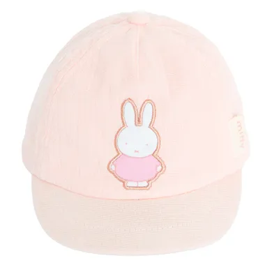 Cool Club, Czapka z daszkiem dziewczęca, muślinowa, różowa, Miffy
