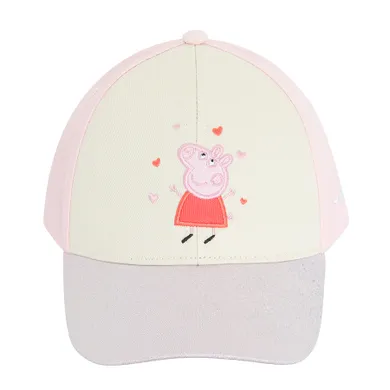 Cool Club, Czapka z daszkiem dziewczęca, różowa, Świnka Peppa
