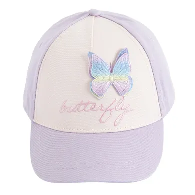 Cool Club, Czapka z daszkiem dziewczęca, różowo-fioletowa