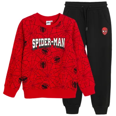 Cool Club, Dres chłopięcy, czerwono-czarny, Spider-Man