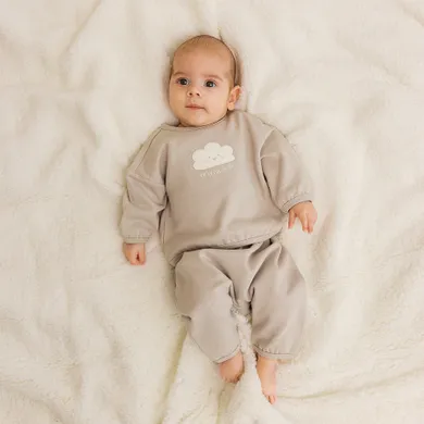 Cool Club, Dres niemowlęcy, beżowy