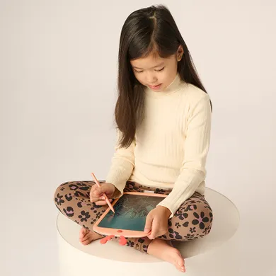 Cool Club, Golf dziewczęcy, prążkowany, ecru