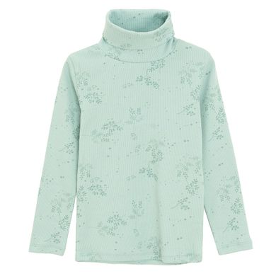 Cool Club, Golf dziewczęcy, prążkowany, zielony