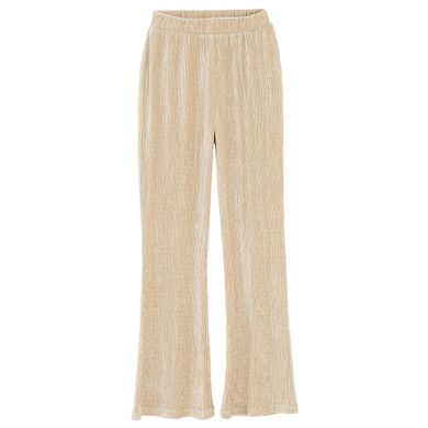 Cool Club, Jegginsy dziewczęce, flare, welurowe, beżowe