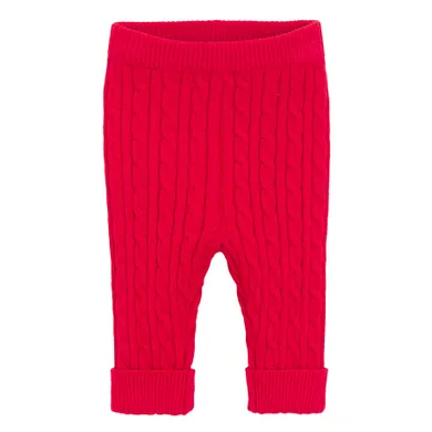 Cool Club, Jegginsy dziewczęce, sweterkowe, czerwone