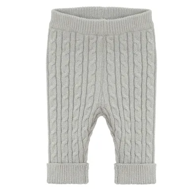 Cool Club, Jegginsy dziewczęce, sweterkowe, szare