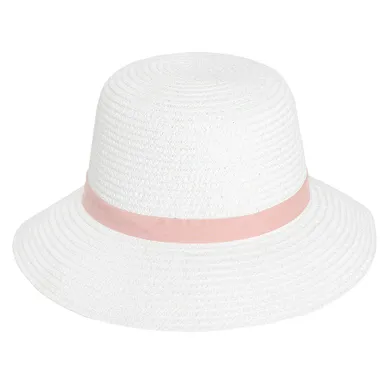 Cool Club, Kapelusz dziewczęcy, słomiany, biały
