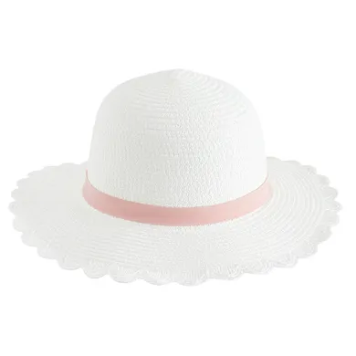 Cool Club, Kapelusz dziewczęcy, słomiany, biały