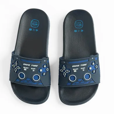 Cool Club, Klapki chłopięce, granatowe