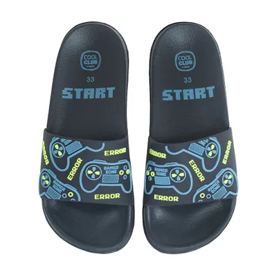 Cool Club, Klapki chłopięce, granatowe