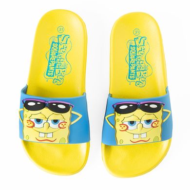Cool Club, Klapki chłopięce, żółte, SpongeBob