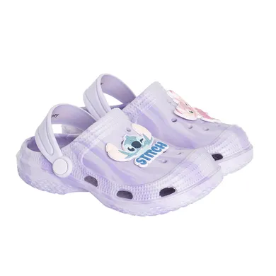 Cool Club, Klapki dziewczęce, fioletowe, Lilo i Stitch