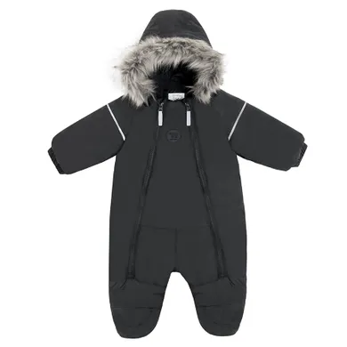 Cool Club, Kombinezon chłopięcy z kapturem, ocieplany, czarny