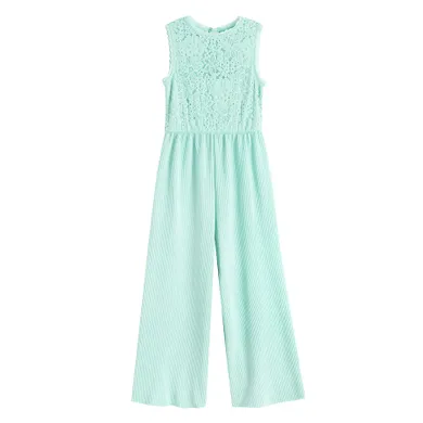 Cool Club, Kombinezon dziewczęcy bez rękawów, zielony