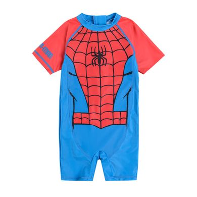 Cool Club, Kombinezon kąpielowy chłopięcy, UV 50, niebiesko-czerwony, Spider-Man