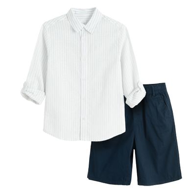 Cool Club, Komplet chłopięcy, Koszula z długim rękawem, Szorty, mix