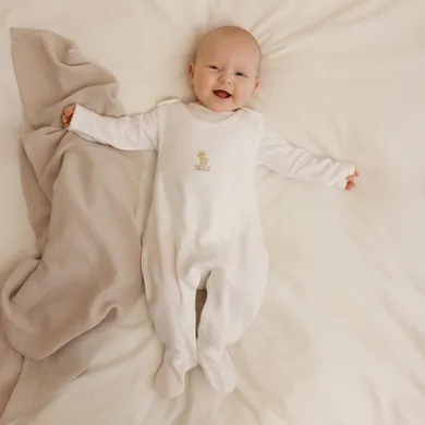 Cool Club, Komplet dziewczęcy, ażurowy, Body z długim rękawem, Śpiochy, biały